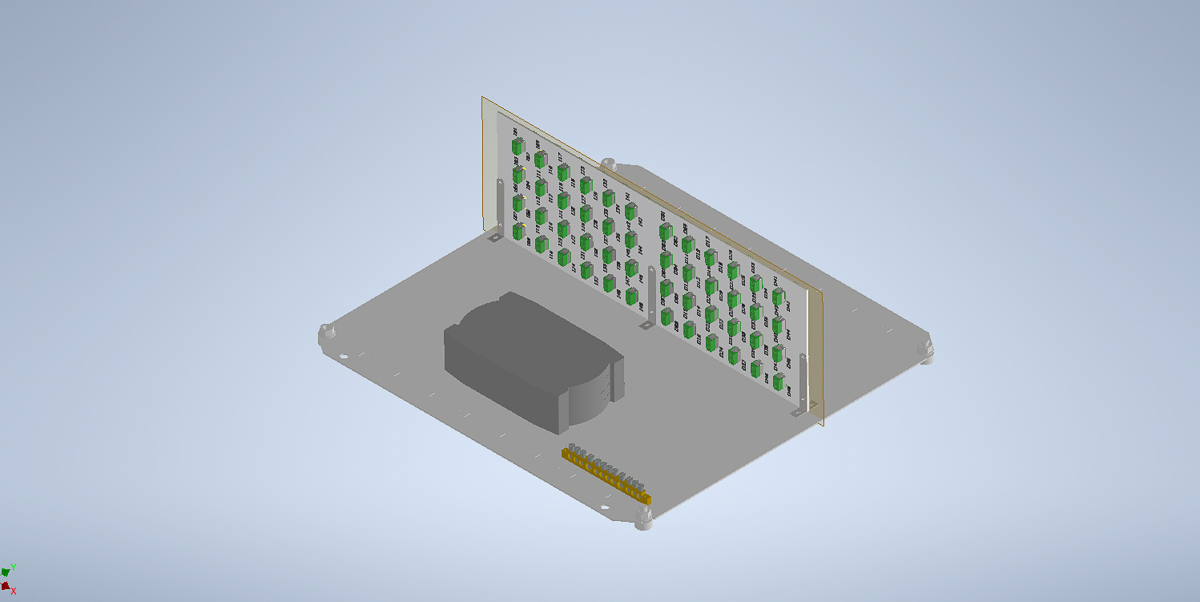 Fibre enclosure mock-up panel